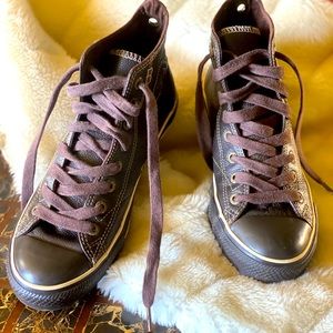 Converse All Stars Brown Leather